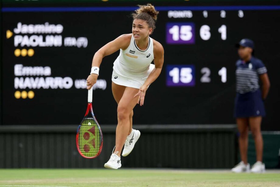 Jasmine Paolini Nella Storia La Prima Italiana In Semifinale A Wimbledon