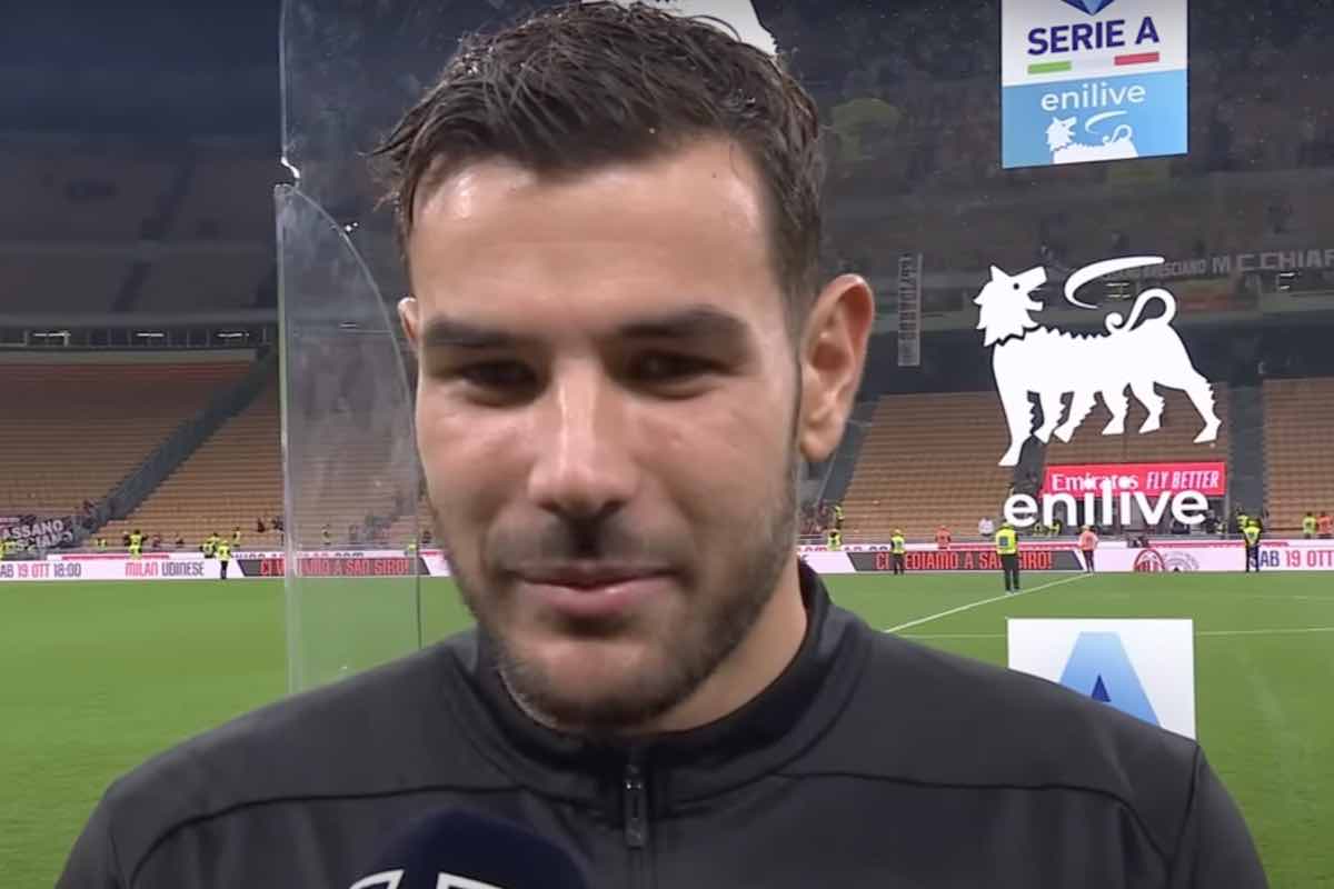 Theo Hernandez intervistato nel post gara