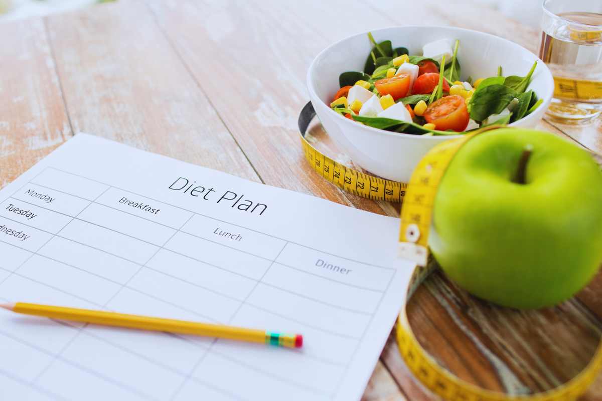 la dieta per rimettersi in forma