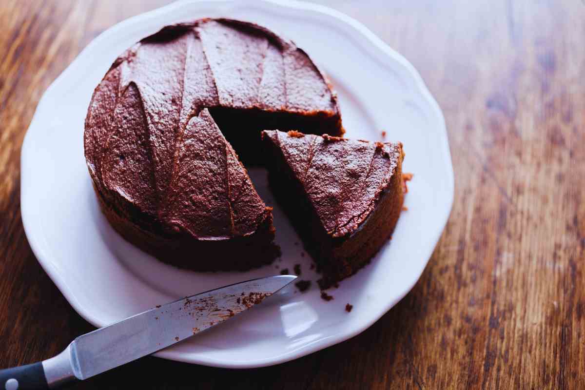 ricetta della torta al cioccolato light