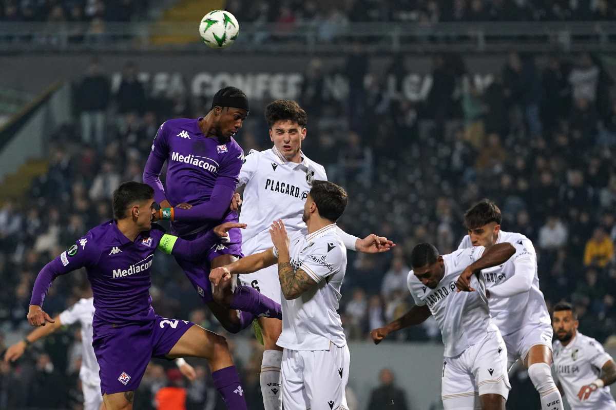 una azione in vitoria-fiorentina