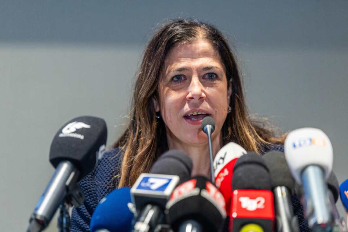 La governatrice della Sardegna Alessandra Todde