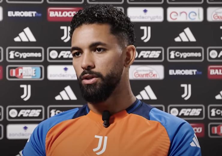 Douglas Luiz in un'intervista a Dazn