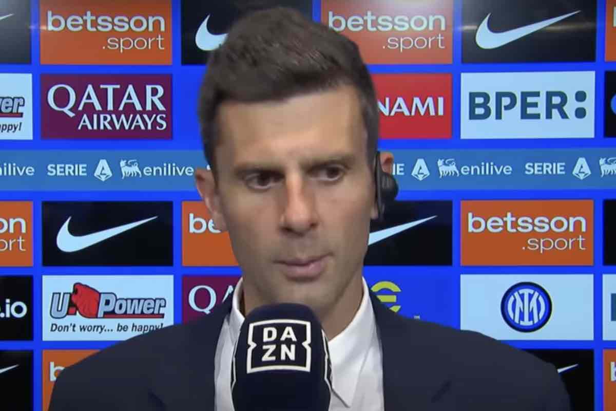 Thiago Motta dopo Inter-Juventus a Dazn