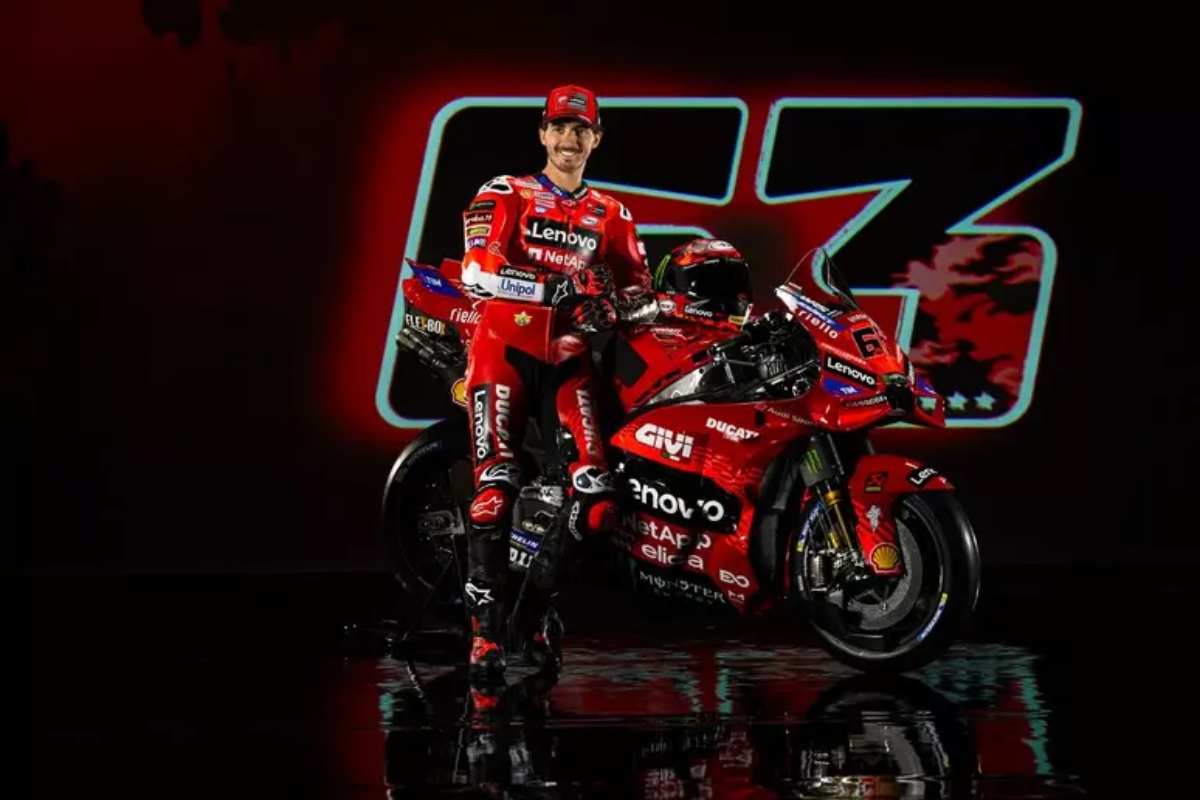 pecco bagnaia sulla ducati 2025