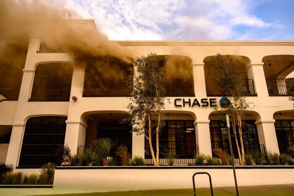 filiale chase bank a los angeles in fumo