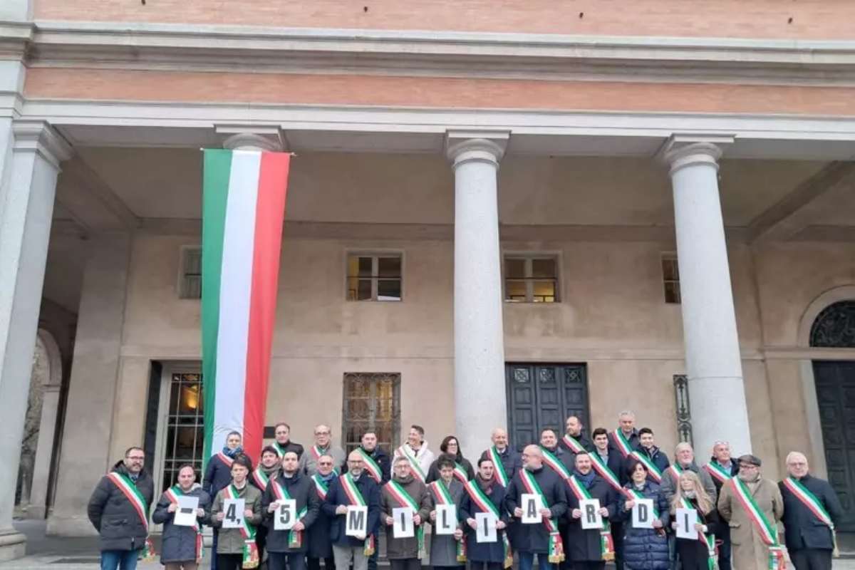 flash mob sindaci tricolore