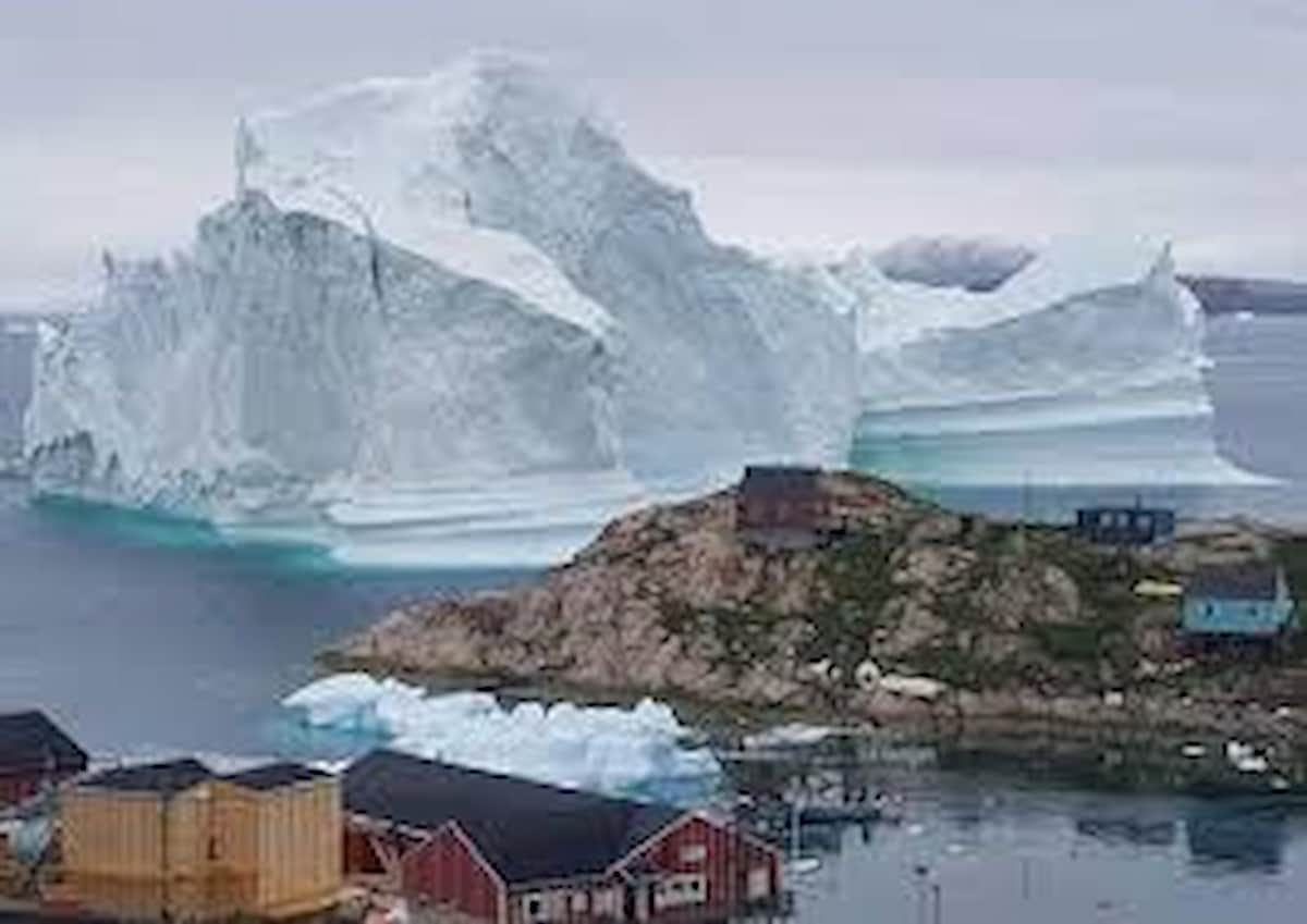 Un iceberg in Groenlandia