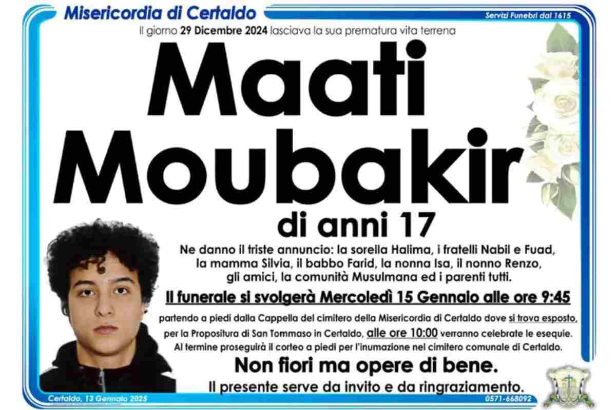 Il funerale di Maati Moubakir