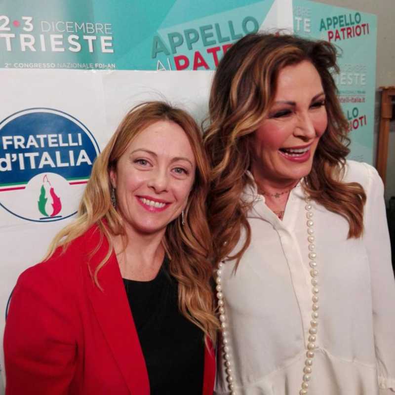 Giorgia Meloni e Daniela Santanché