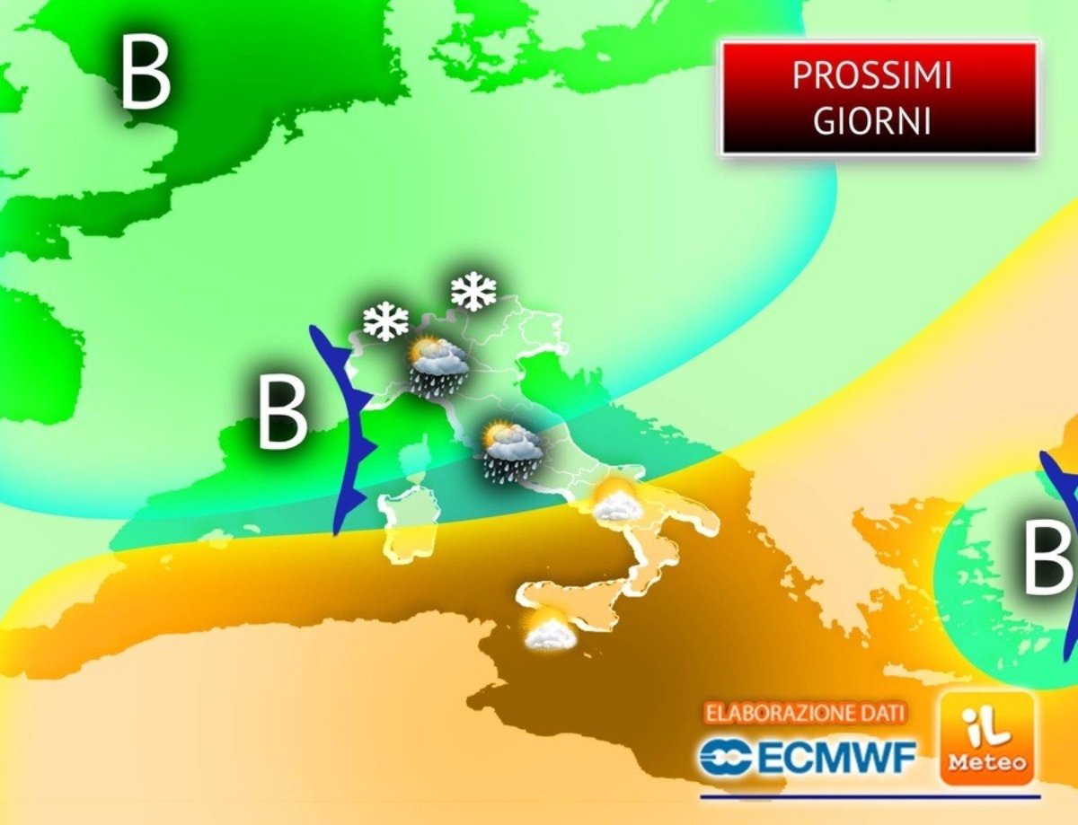 meteo 23 gennaio