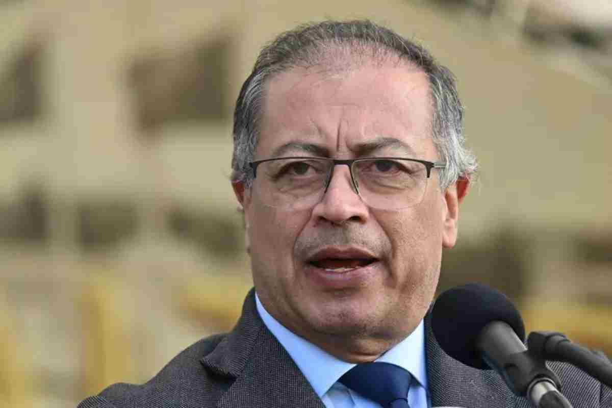 Il presidente della Colombia Gustavo Petro