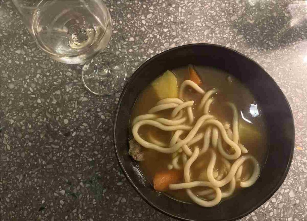 Sake e carry udon