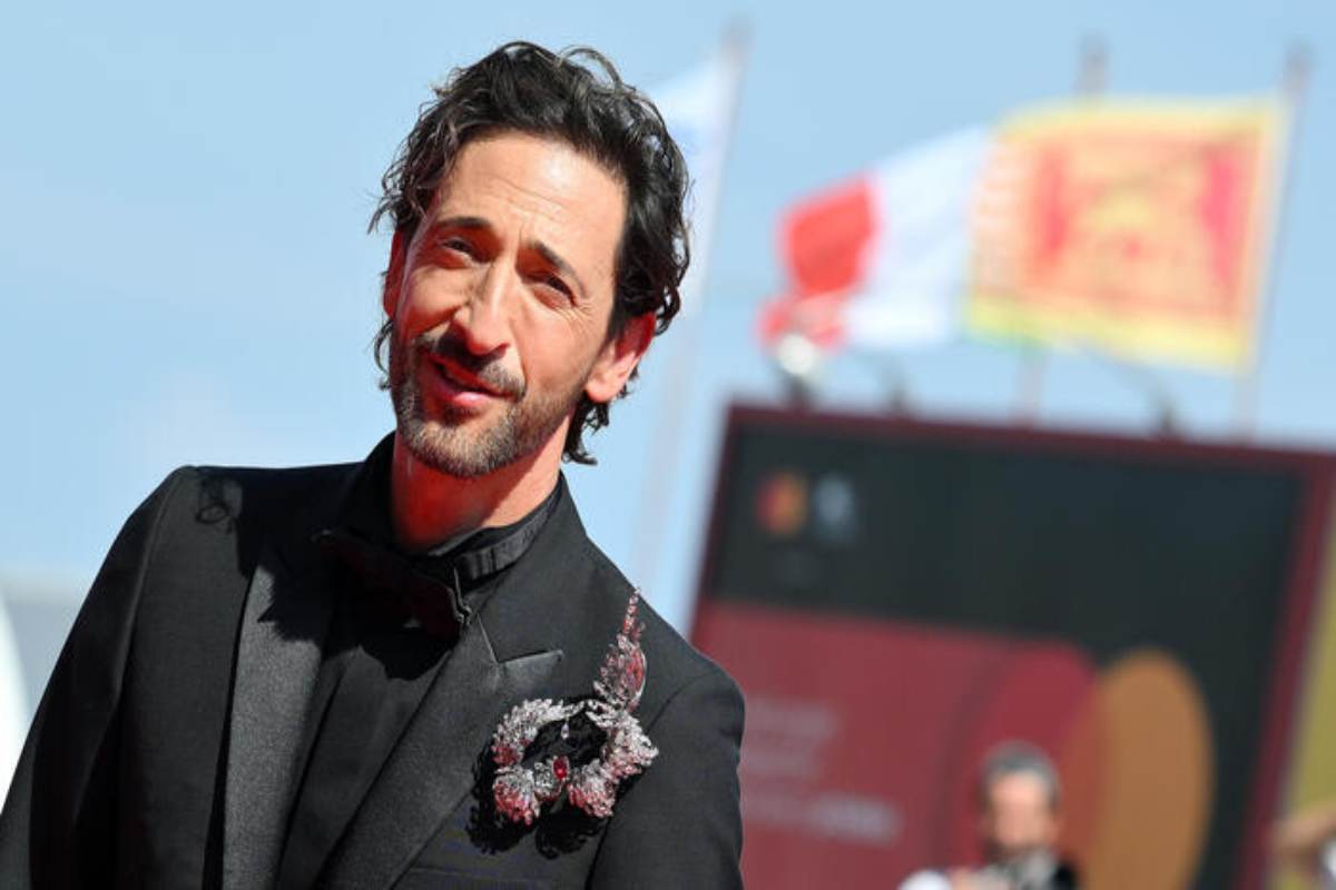 L'attore Adrien Brody