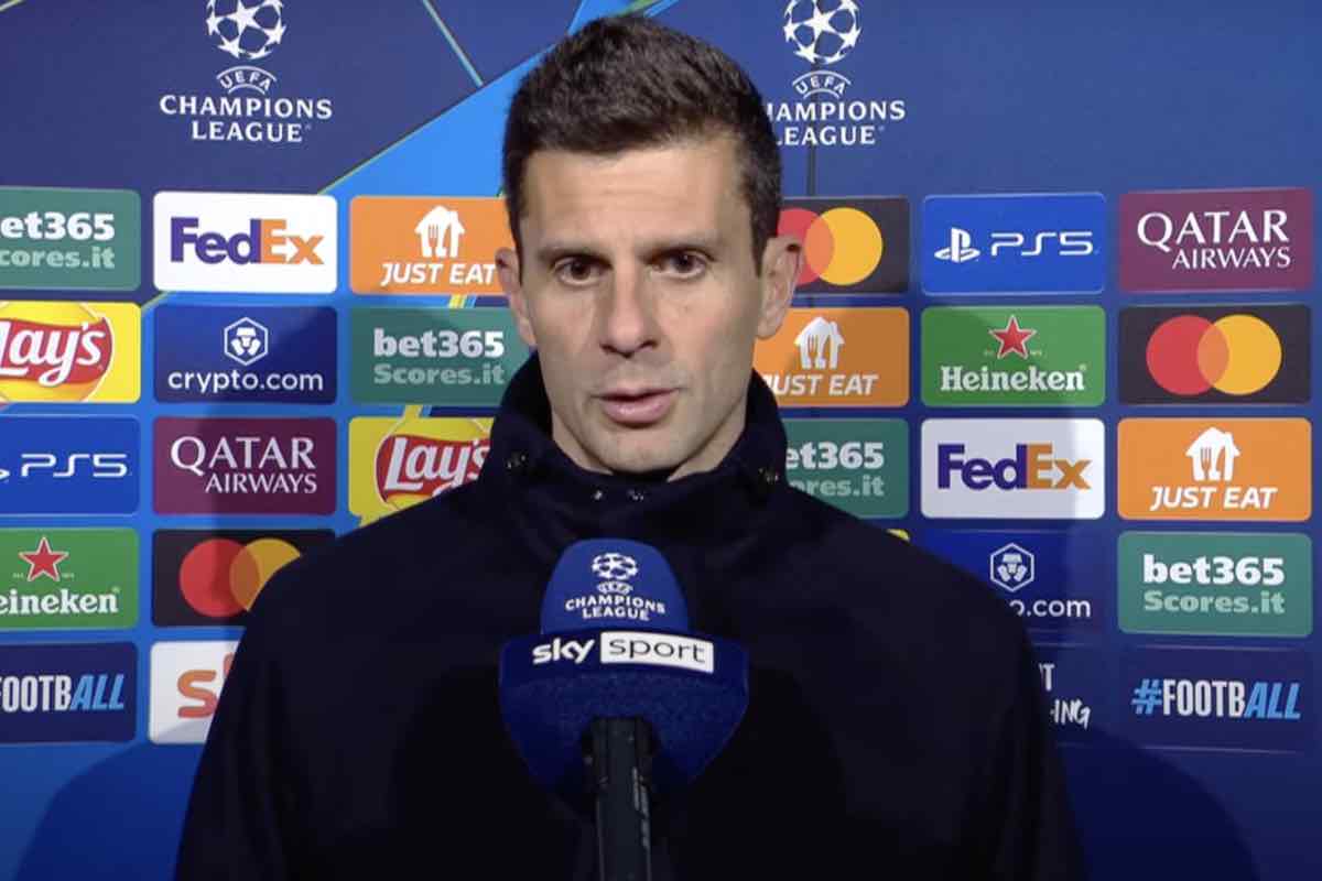 Thiago Motta a Sky dopo Juve-Benfica