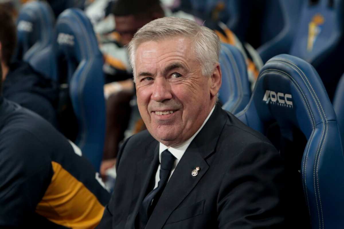 ancelotti sorridente