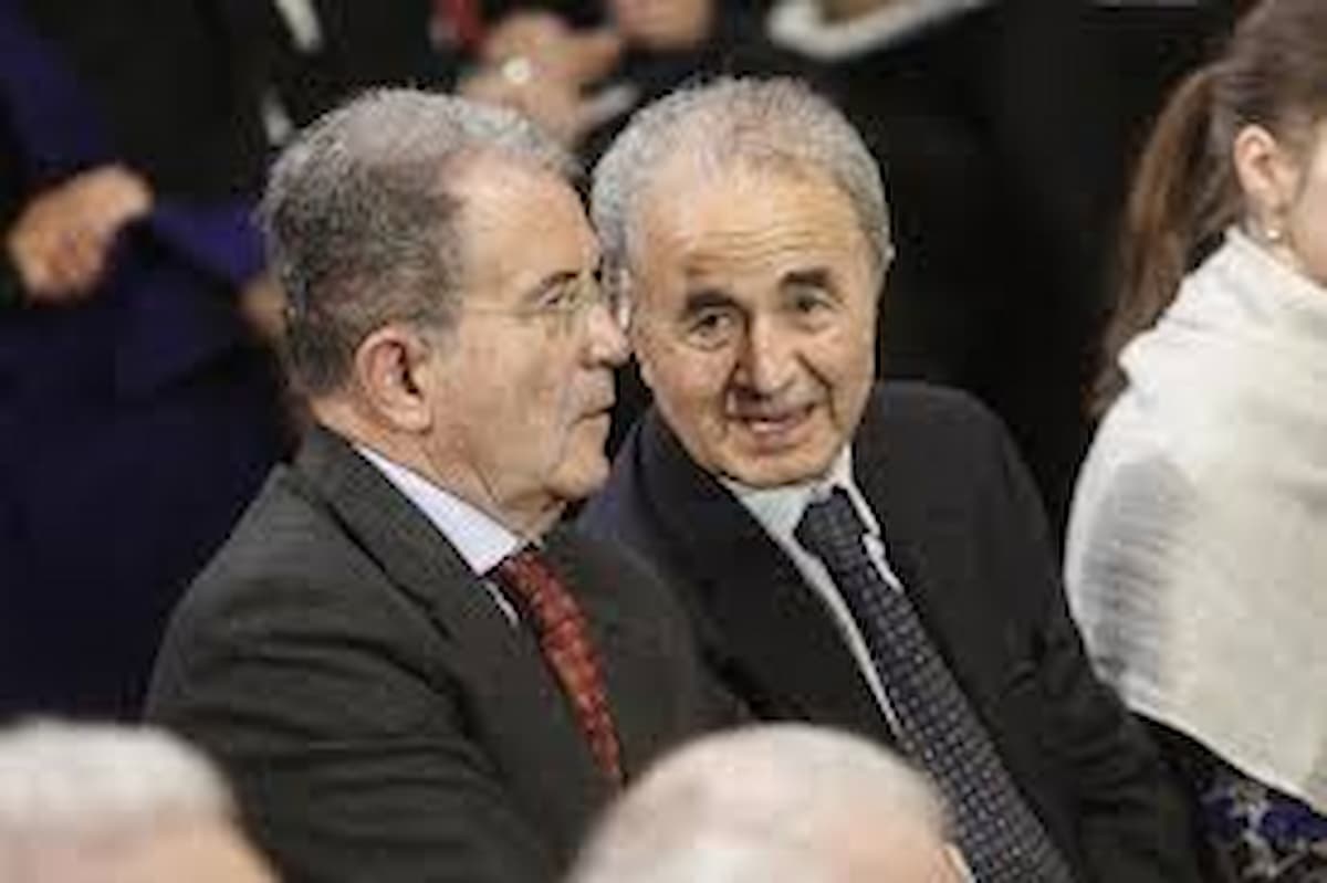 Arturo Parisi e Romano Prodi