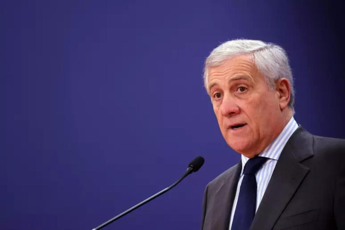 Il vicepremier Antonio Tajani