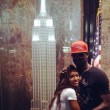 Mario Balotelli e Fanny Neguesha visitano l'Empire State Buiding5