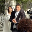 Fabio Testi e Antonella Liguori sposi, le foto del matrimonio a Capri