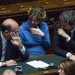 Maria Elena Boschi, Michela Brambilla, Marianna Madia: fotocronaca del sì al ddl Riforme