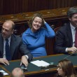 Maria Elena Boschi, Michela Brambilla, Marianna Madia: fotocronaca del sì al ddl Riforme