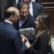 Maria Elena Boschi, Michela Brambilla, Marianna Madia: fotocronaca del sì al ddl Riforme