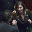 Maria Elena Boschi, Michela Brambilla, Marianna Madia: fotocronaca del sì al ddl Riforme