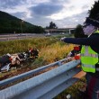 A16, pullmino contro barriera a Baiano (Avellino): 5 operai morti01