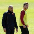 Roma, Totti-Spalletti: lungo colloquio dopo allenamento