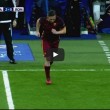 YOUTUBE. Real-Roma, Totti entra: ovazione del Bernabeu