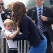 Kate Middleton, piccolo George piange