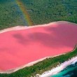 Laguna rosa dello Yucatan è realtà: su Instagram