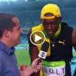 Rio 2016, Usain Bolt canta "One Love" di Bob Marley