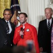 La spaccata di Barack Obama all'incontro con gli atleti12