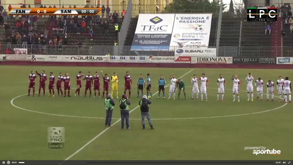 Fano-Teramo Sportube: streaming diretta live, ecco come vedere la partita