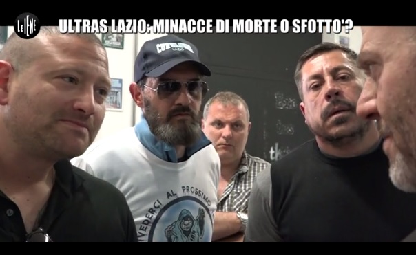 Irriducibili Lazio a Le Iene: "Perché abbiamo appeso i manichini dei giocatori della Roma"