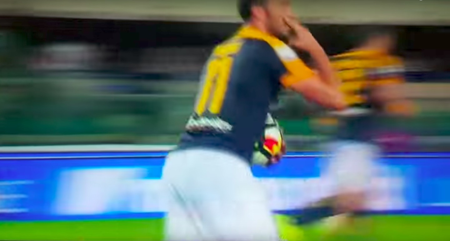 YouTube Giampaolo Pazzini contro Fabio Pecchia dopo il gol