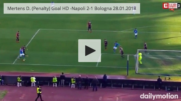 Napoli-Bologna, rigore dubbio (VIDEO): Callejon appena sfiorato da Masina