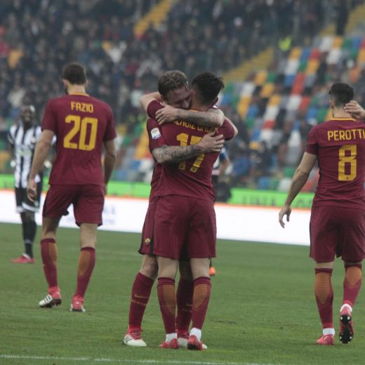 Udinese-Roma 0-2 highlights, pagelle. Under-Perotti video gol