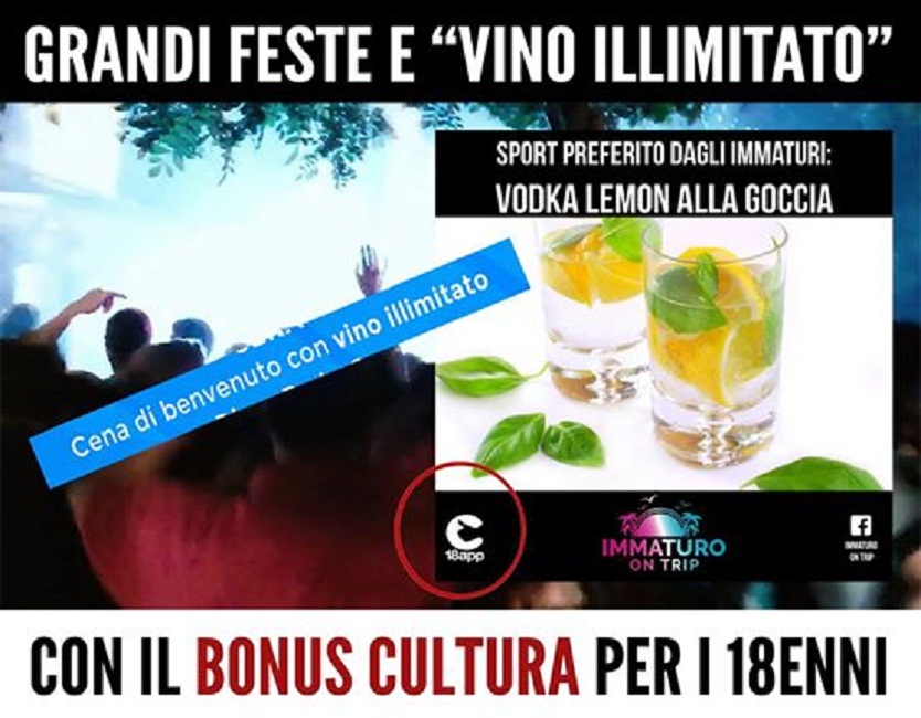 Bonus cultura, M5s denuncia: "Lo usano per cene alcoliche e parti in discoteca"