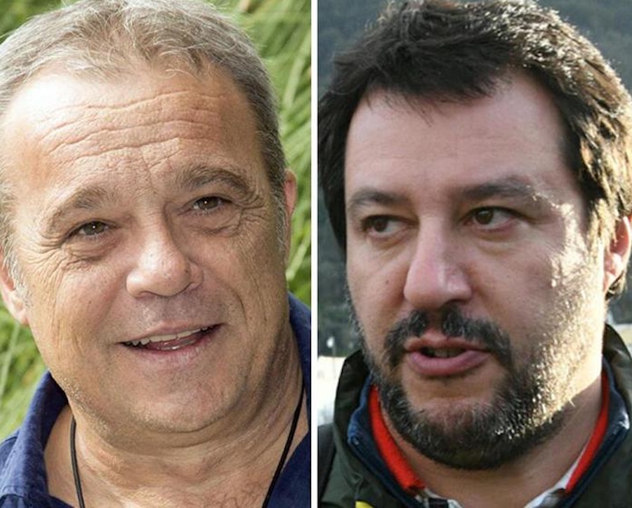 YOUTUBE Claudio Amendola apprezza Salvini. Lite a distanza con Aldo Grasso