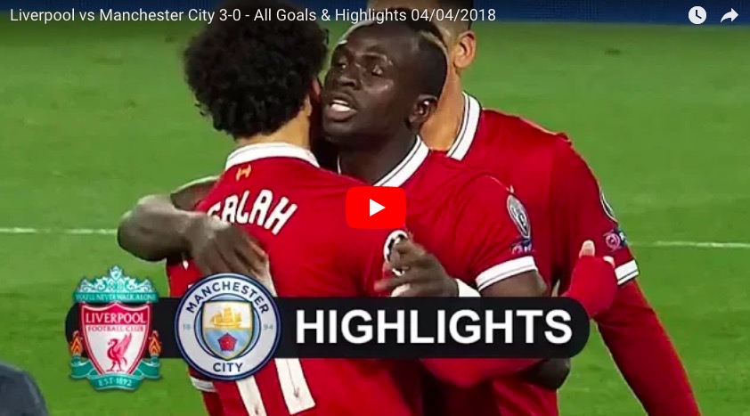 Champions League, Liverpool-Manchester City 3-0: highlights, Salah show