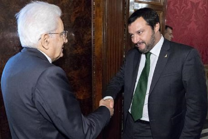 Salvini: voglio vedere chi mi dice no. E Mattarella e la legge: eccoci qua