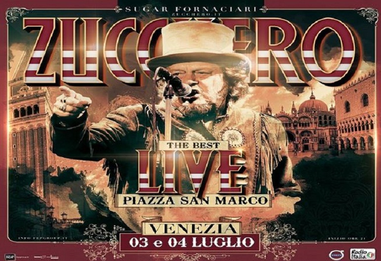 Zucchero e il concerto a piazza San Marco a Venezia: scaletta, orari e biglietti