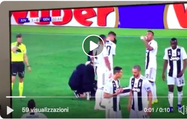 Pjanic VIDEO infortunio Juventus-Genoa, tanta paura ma nulla di grave