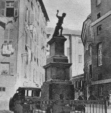 Balilla, quel sasso contro l'oppressore. Genova avamposto d'Italia: ieri gli austriaci oggi Di Maio. Nella foto: il monumento a Balilla