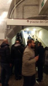 Roma, zaino abbandonato nella stazione Cinecittà: metro A chiusa1