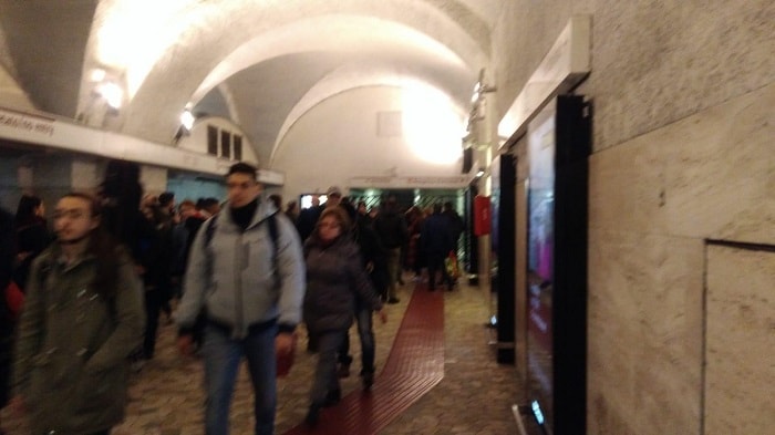 Roma, zaino abbandonato nella stazione Cinecittà: metro A chiusa3