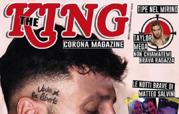 The King Corona Magazine hackerato. Corona: "Vuol dire che facciamo paura"